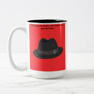 TAZA BICOLOR UNA LEYENDA VIVE POR SIEMPRE
