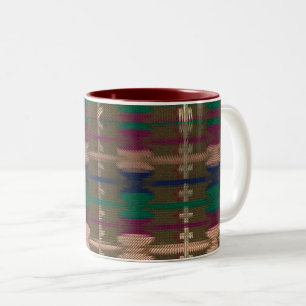 Taza Bicolor Una manta india
