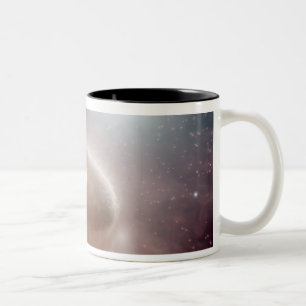 Taza Bicolor Una O-estrella apenas detrás de una estrella