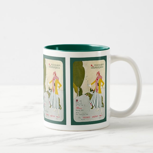 Taza Bicolor Una pastora moderna (Derecha)