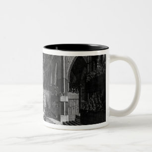 Taza Bicolor Una perspectiva de la iglesia colegial del