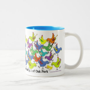 Taza Bicolor Una sociedad ucraniana a dos niveles sin alcohol