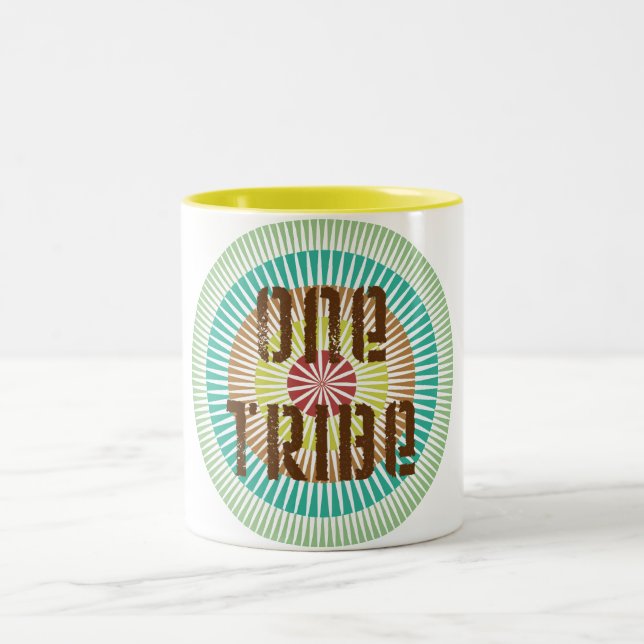 Taza Bicolor Una tribu (Centro)