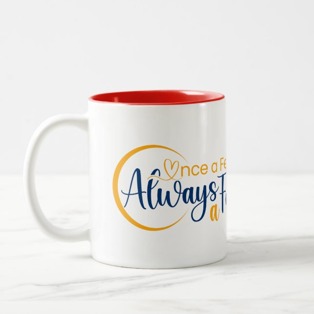 Taza Bicolor Una Vez, La Fed Siempre (Izquierda)