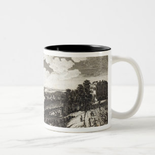 Taza Bicolor Una visión desde la colina de Richmond rio abajo