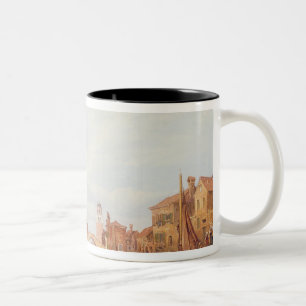 Taza Bicolor Una vista de Verona, 1848 (aceite en lona)
