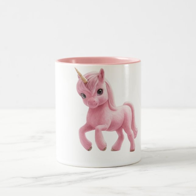 Taza Bicolor Unicornio (Centro)