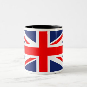 Taza Bicolor Unión Jack