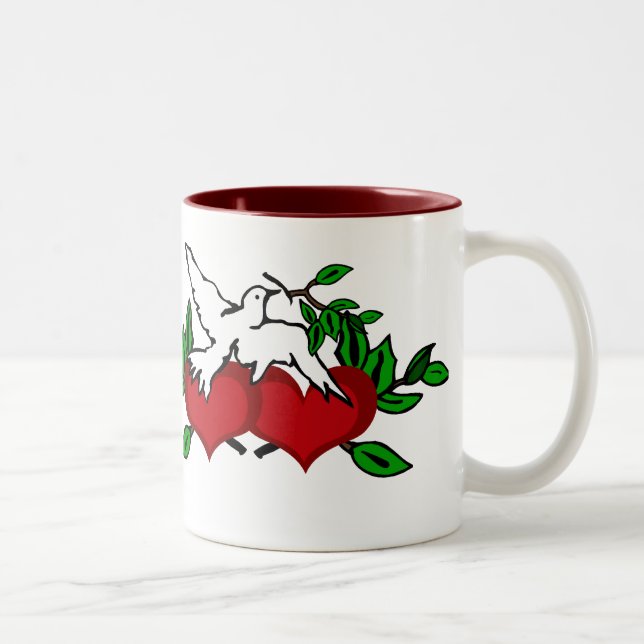 Taza Bicolor United Hearts Mug (Derecha)