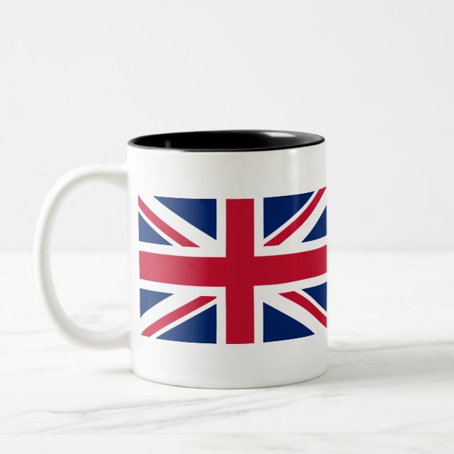 Taza Bicolor United Kingdom Flag (Izquierda)