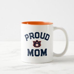 Taza Bicolor Universidad de Auburn "Orgullosa Mamá"