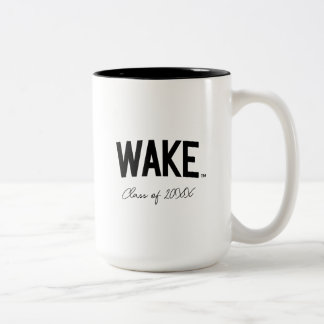 Taza Bicolor Universidad Wake Forest | Wake Arch