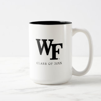 Taza Bicolor Universidad Wake Forest | WF