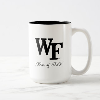 Taza Bicolor Universidad Wake Forest | WF