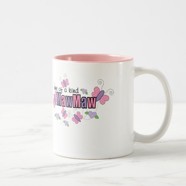 Taza Bicolor Uno de un MawMaw bueno (Derecha)