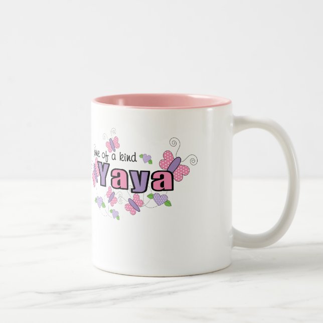 Taza Bicolor Uno de un YaYa bueno (Derecha)