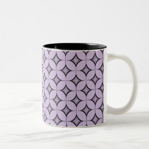 Taza Bicolor Uptown Retro Mug, Lavanda