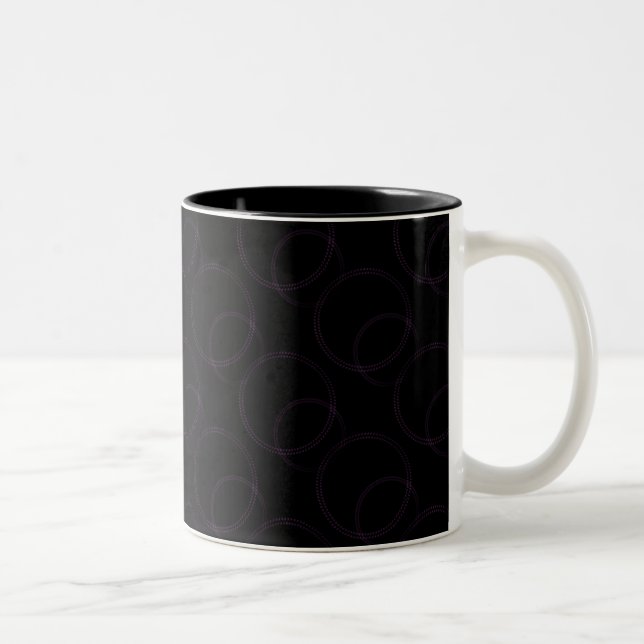 Taza Bicolor Uptown Vibrance Mug, Eggplant (Derecha)