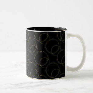 Taza Bicolor Uptown Vibrance Mug, Gold
