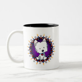 Taza Bicolor US 4 de julio Westie