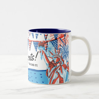 Taza Bicolor US Citizen & Resident Mug Gift