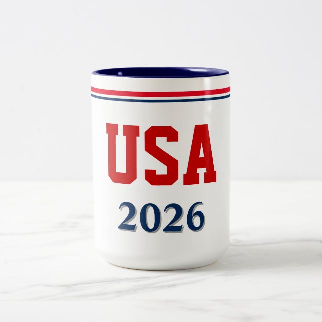 Taza Bicolor USA Coffee Mug (Centro)