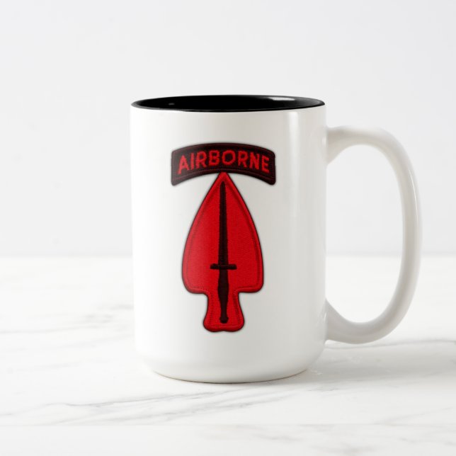 Taza Bicolor usasoc special ops sof operations command veterans (Derecha)
