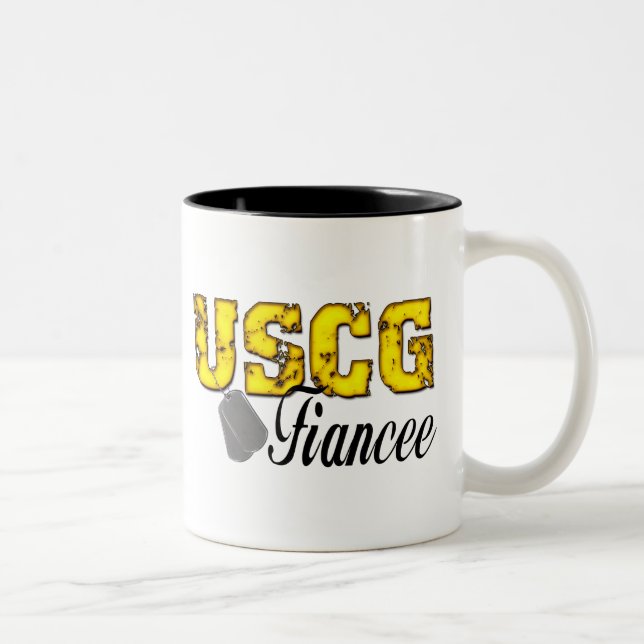 Taza Bicolor USCG Fiancee (Derecha)