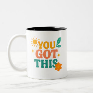 Taza Bicolor Uso motivacional: Guay, vibrante e inspirador Desi