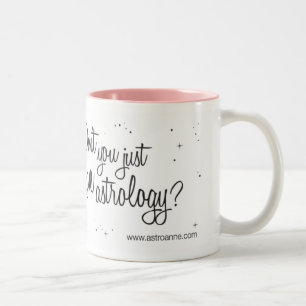 Taza Bicolor ¿Usted apenas NO AMA la astrología?
