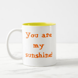 Taza Bicolor ¡Usted es mi sol!