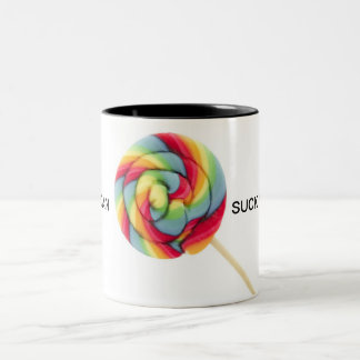 Taza Bicolor Usted puede chuparlo