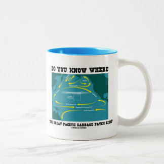 Taza Bicolor Usted sabe dónde miente el gran remiendo pacífico