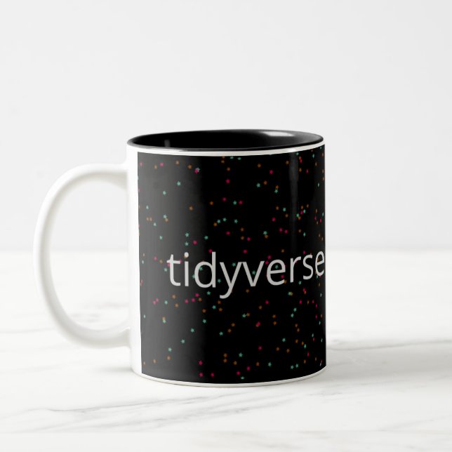 Taza Bicolor Usuario Tidyverse R (Izquierda)