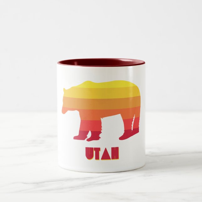 Taza Bicolor Utah Bear (Centro)