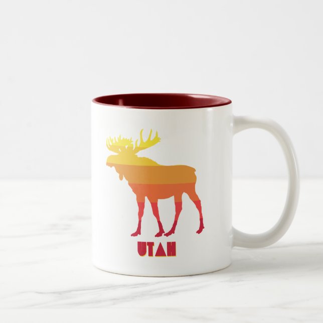 Taza Bicolor Utah Moose (Derecha)
