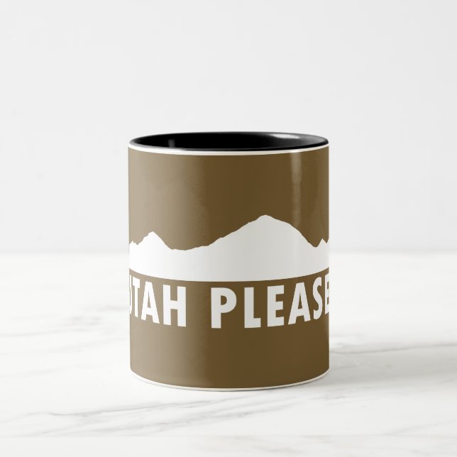 Taza Bicolor Utah por favor (Centro)