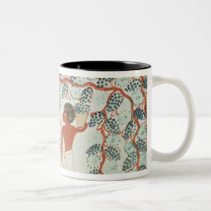 Taza Bicolor Uvas de la cosecha, de la tumba de Nakht