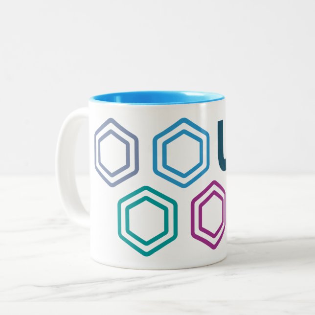 Taza Bicolor UXDI Coffee Mug (Anverso izquierdo)