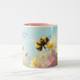 Taza Bicolor Va a ser un gran día de dos tontos
