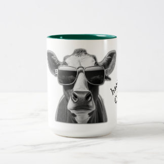 Taza Bicolor Vaca de heno - camiseta