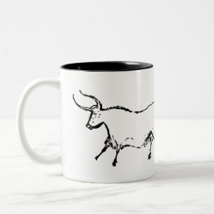 Taza Bicolor Vaca de Lascaux