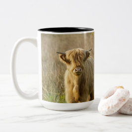 Taza Bicolor Vaca Highland