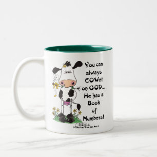 Taza Bicolor Vaca y Vaca, Vaca y Vaca, no a Dios