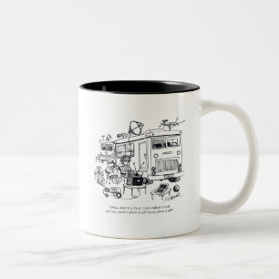Taza Bicolor Vacaciones de familia