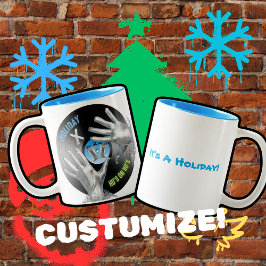 Taza Bicolor Vacaciones X