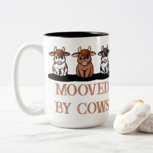 Taza Bicolor Vacas Lindas KiniArt™️