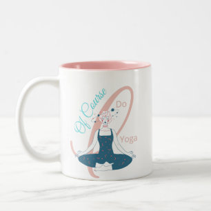Taza Bicolor Vainilla de curva de Lotus - Mug