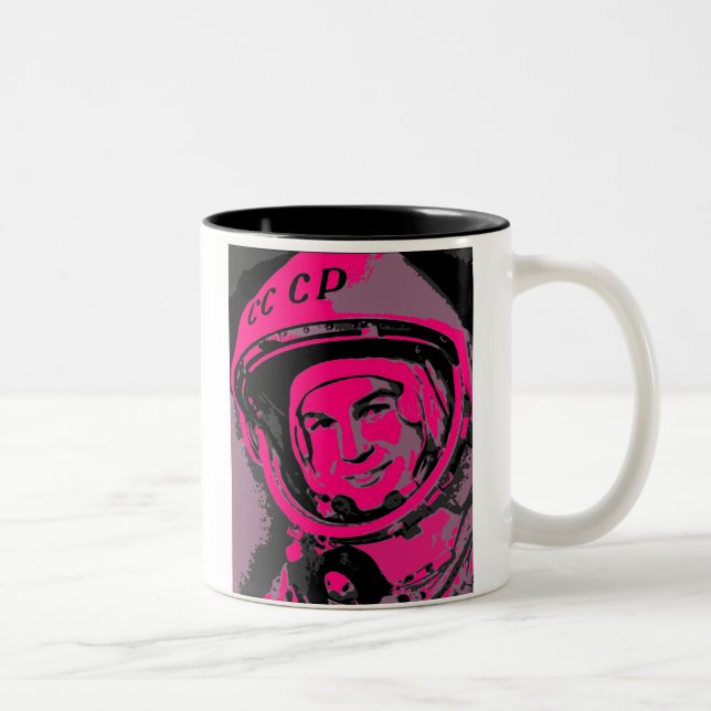 Taza Bicolor Valentina Tereshkova Mug (Derecha)