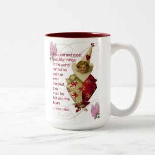 Taza Bicolor Valentine Coffee Mug